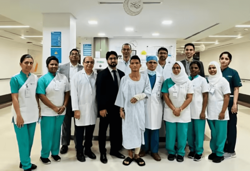 Doctors save worker’s near-total amputated hand in 10-hour surgery