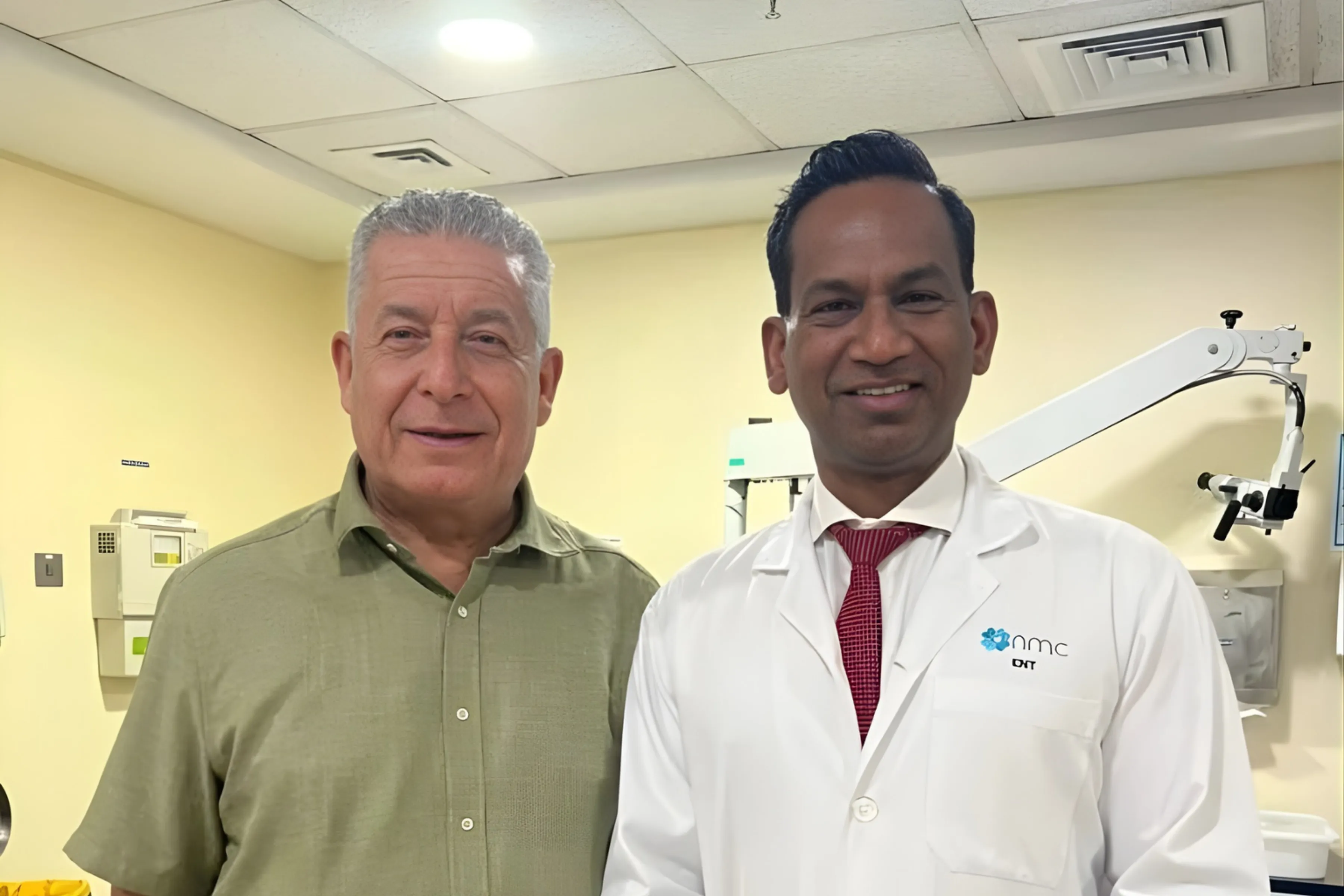 Doctors at NMC Royal Hospital Sharjah Restore Vision of 65-Year-Old Man After Sudden Blindness Scare