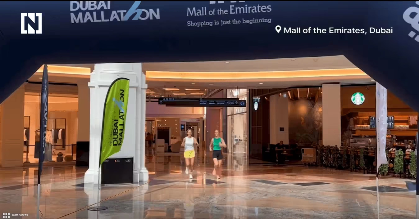 Participants beat the heat as Dubai Mallathon gets up and running